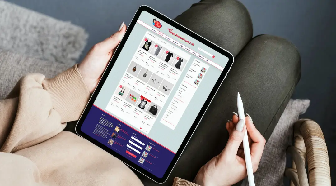 Miss Marie product list page