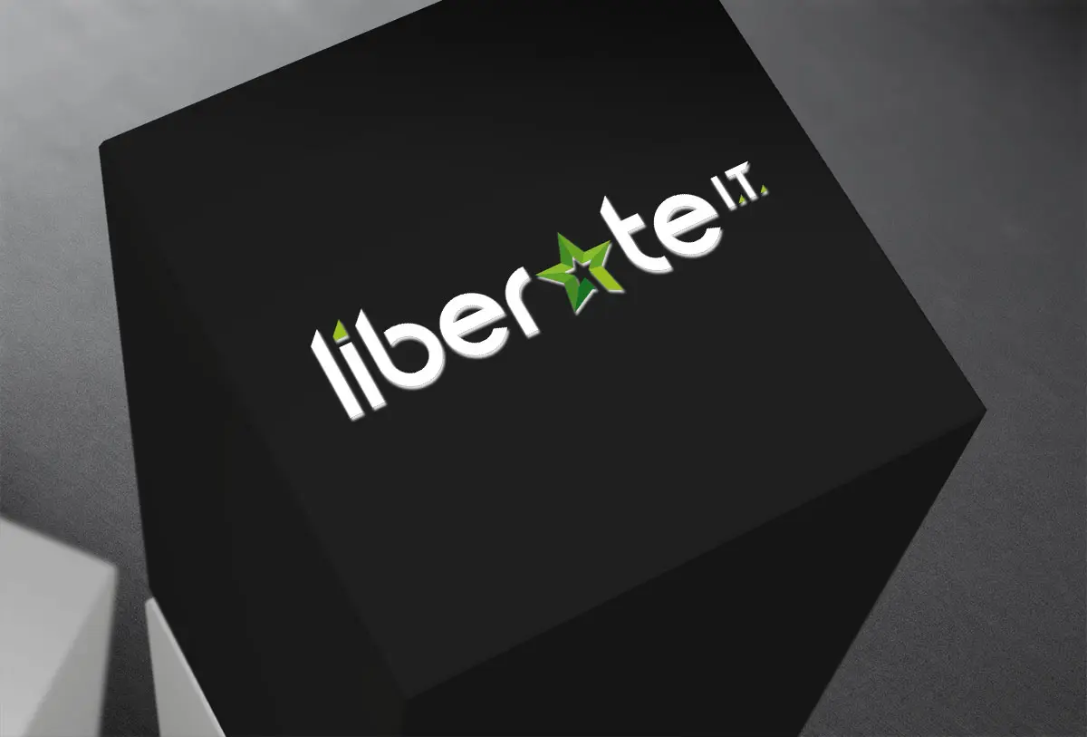 Liberate I.T. logo on a dark background