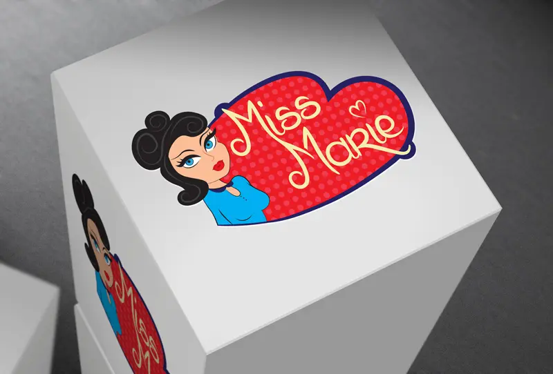 Miss Marie Pinup Logo